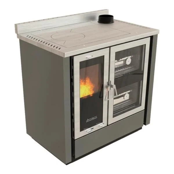Forno a legna con due forni LINCAR Fusion – 8,4 kW - immagine 6