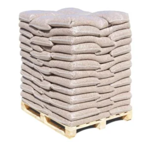 Pellet di legno DIN Plus – Bancale da 75 sacchi da 10 kg