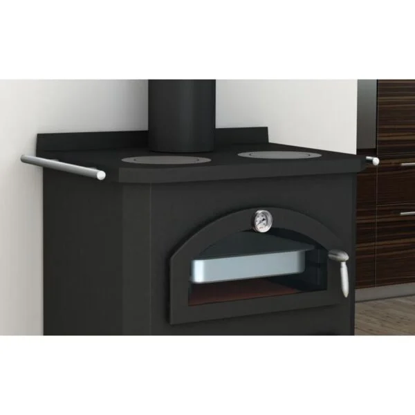 Stufa a legna con forno BRONPI Monza – 14 kW - immagine 4